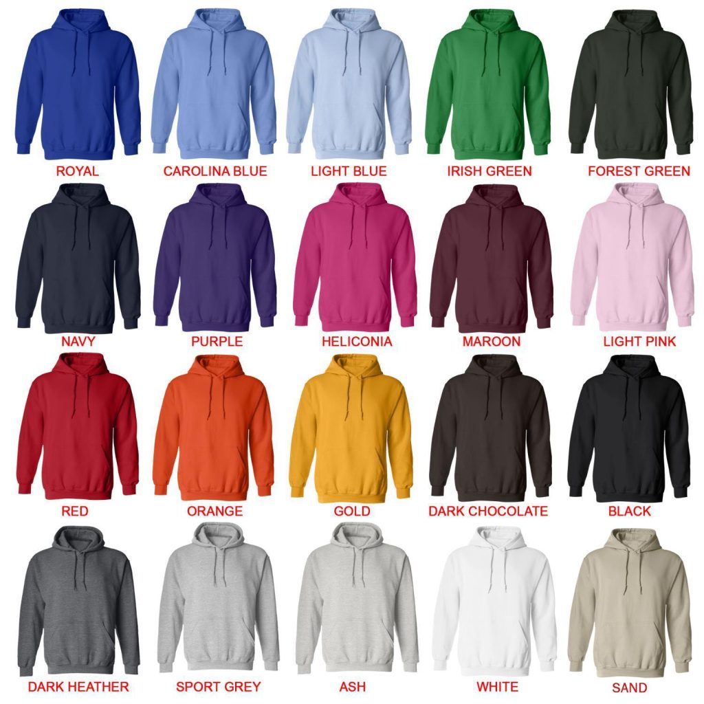 hoodie color chart - Tokyo Revengers Shop