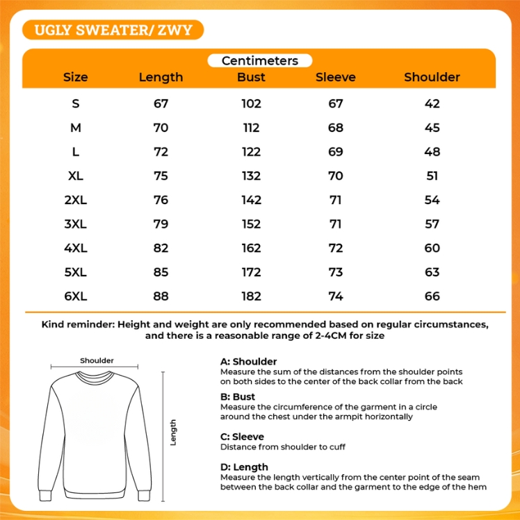 3D UGLY SWEATER - Tokyo Revengers Shop