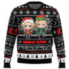 Manji Gang Tokyo Revengers Ugly Christmas Sweater FRONT mockup - Tokyo Revengers Shop
