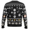 Mikey x Takemichi Christmas Ride Tokyo Revengers Ugly Christmas Sweater BACK mockup - Tokyo Revengers Shop