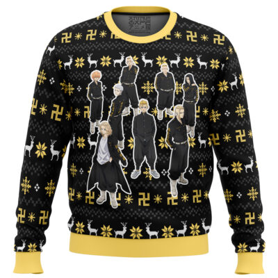 The Buddhist Symbol Tokyo Revengers men sweatshirt FRONT mockup - Tokyo Revengers Shop